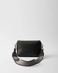 Leather shoulder bag