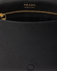 Leather shoulder bag
