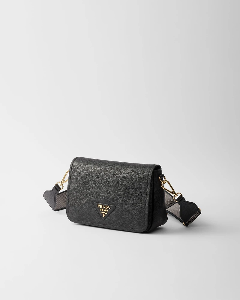 Leather shoulder bag