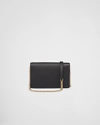 Saffiano leather shoulder bag