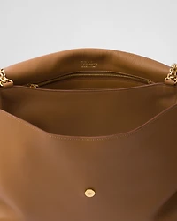 Prada Doux extra-large leather shoulder bag