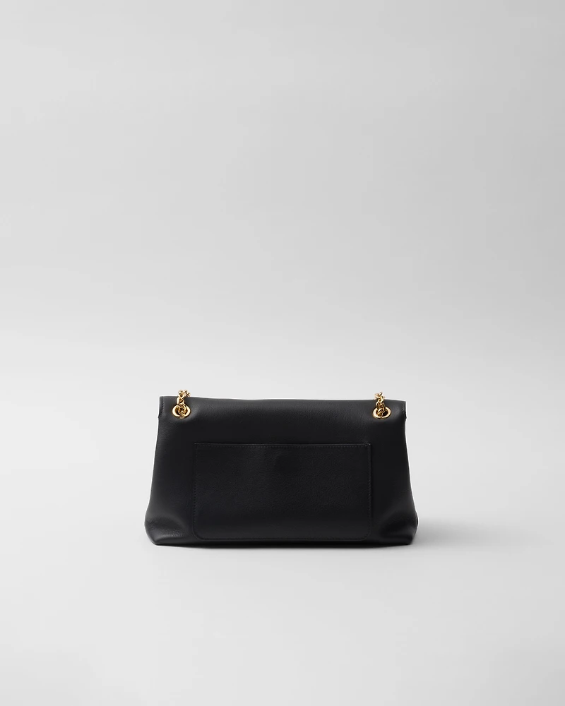 Prada Doux medium leather shoulder bag