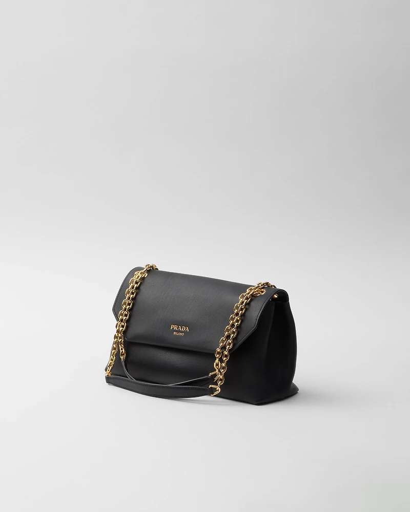 Prada Doux medium leather shoulder bag