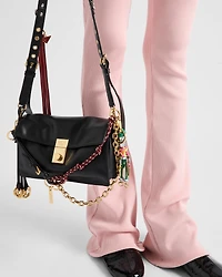 Prada Soft Sound small leather shoulder bag with charms