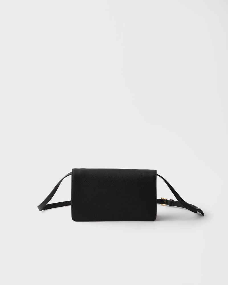 Mini Saffiano leather bag