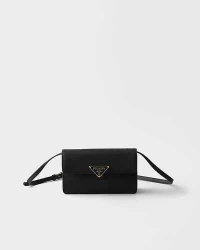 Mini Saffiano leather bag