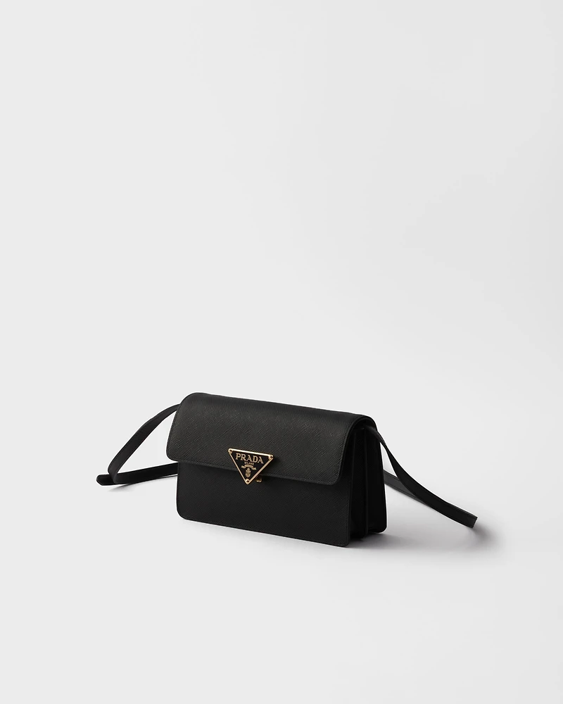 Mini Saffiano leather bag