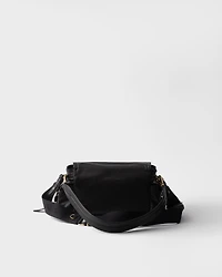 Prada Explore medium nappa leather shoulder bag with flap