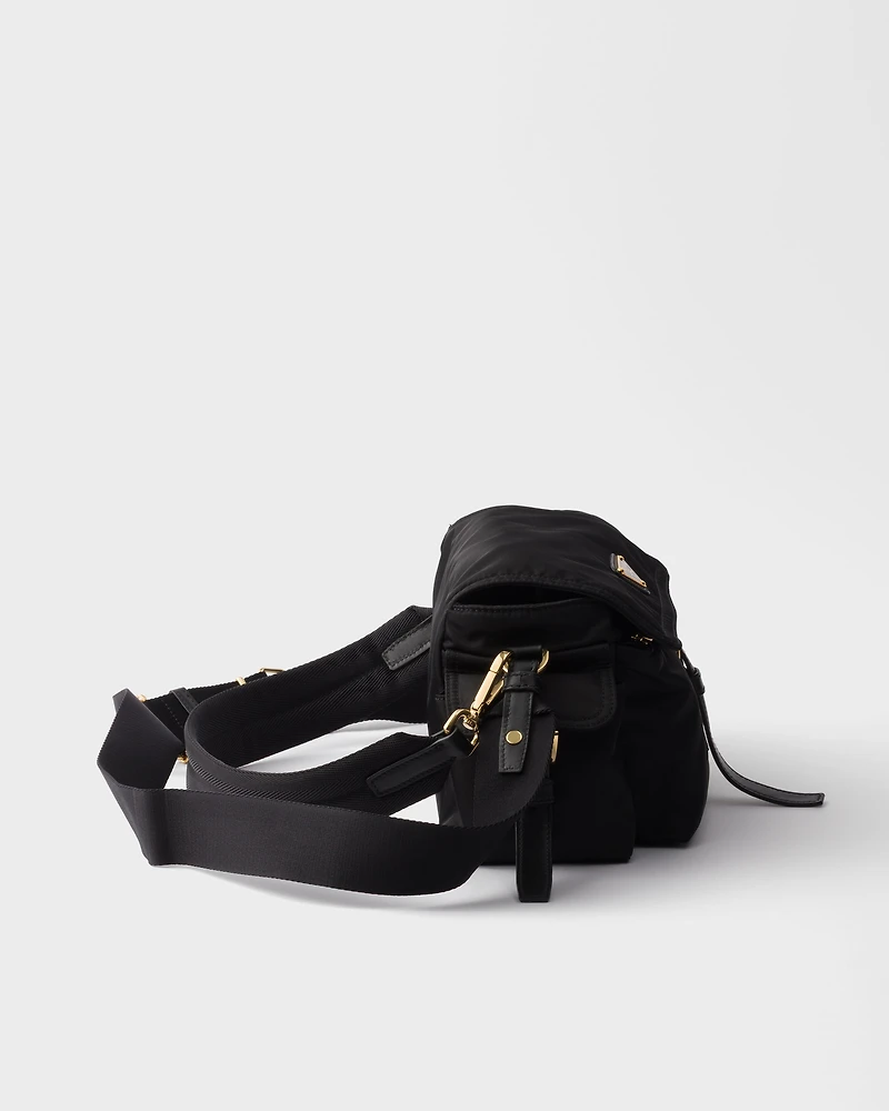Prada Explore medium Re-Nylon shoulder bag with flap