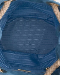 Prada Mariner small suede bucket bag