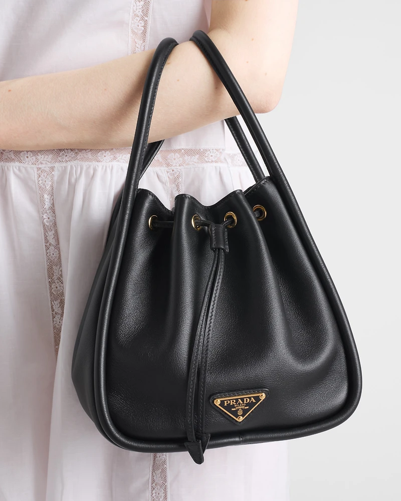 Prada Darling mini leather bucket bag