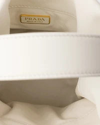 Prada Petit Sac Noir mini nappa leather bucket bag