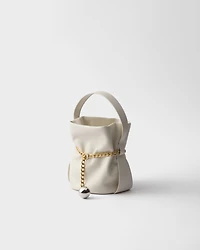 Prada Petit Sac Noir mini nappa leather bucket bag