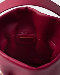 Prada Petit Sac Noir mini nappa leather bucket bag