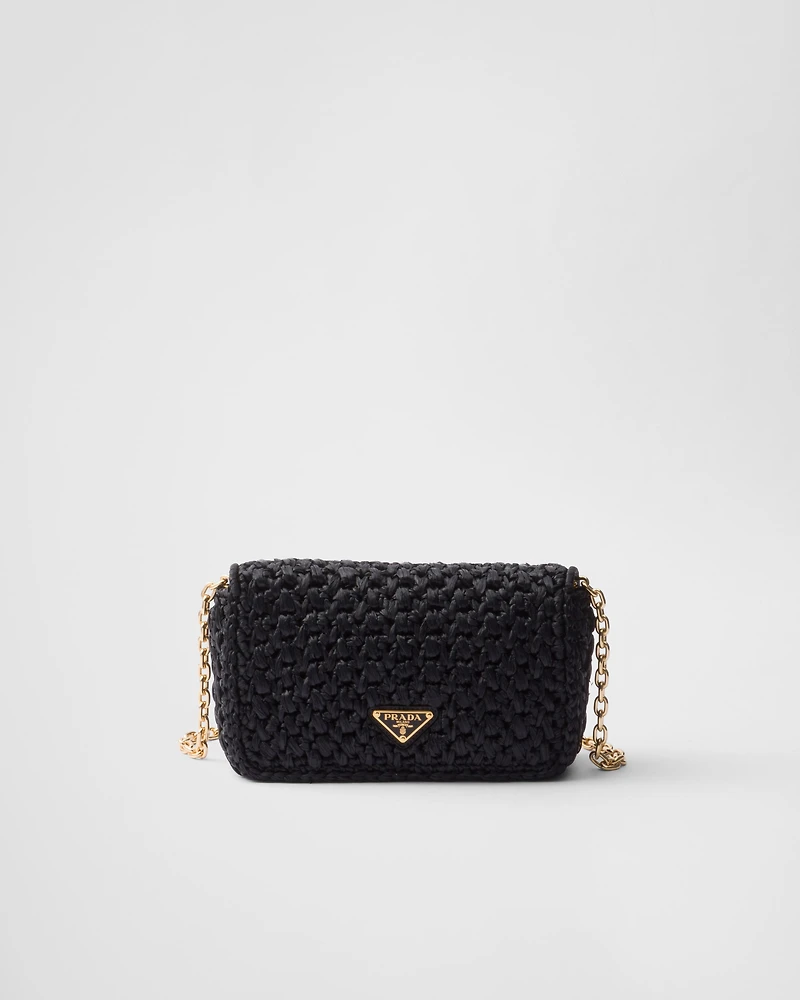 Crochet shoulder bag
