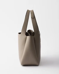 Small leather tote bag