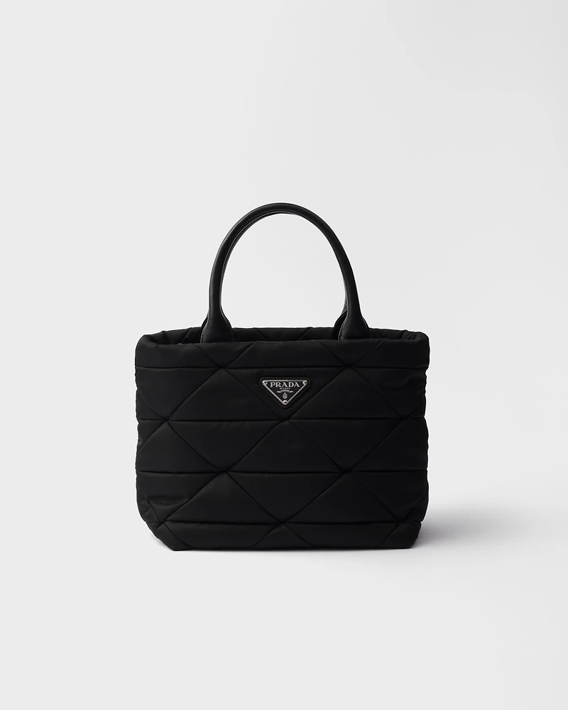 Small padded Re-Nylon tote