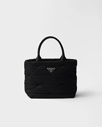 Small padded Re-Nylon tote