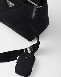 Padded Re-Nylon tote bag