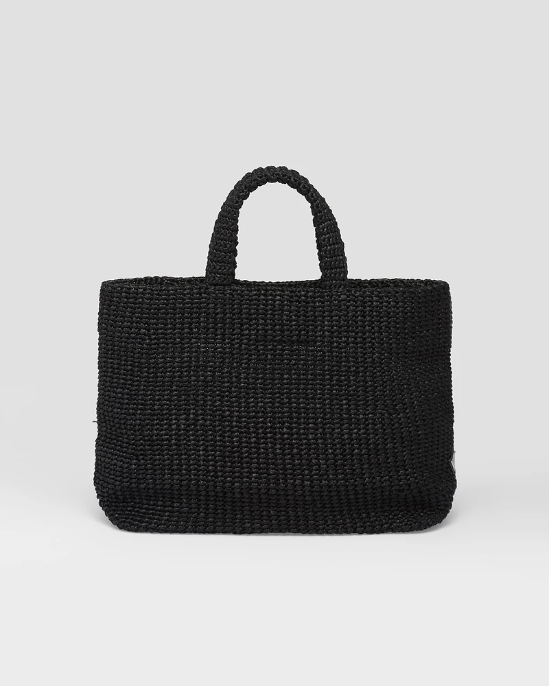 Crochet tote bag
