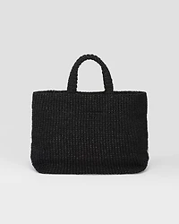 Crochet tote bag