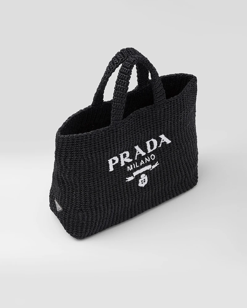 Crochet tote bag