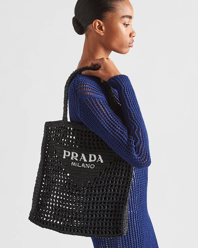 Crochet tote bag