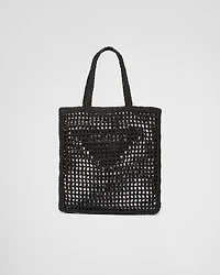 Crochet tote bag