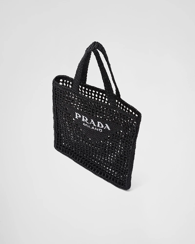 Crochet tote bag
