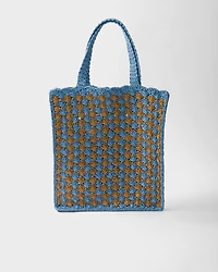 Crochet tote bag