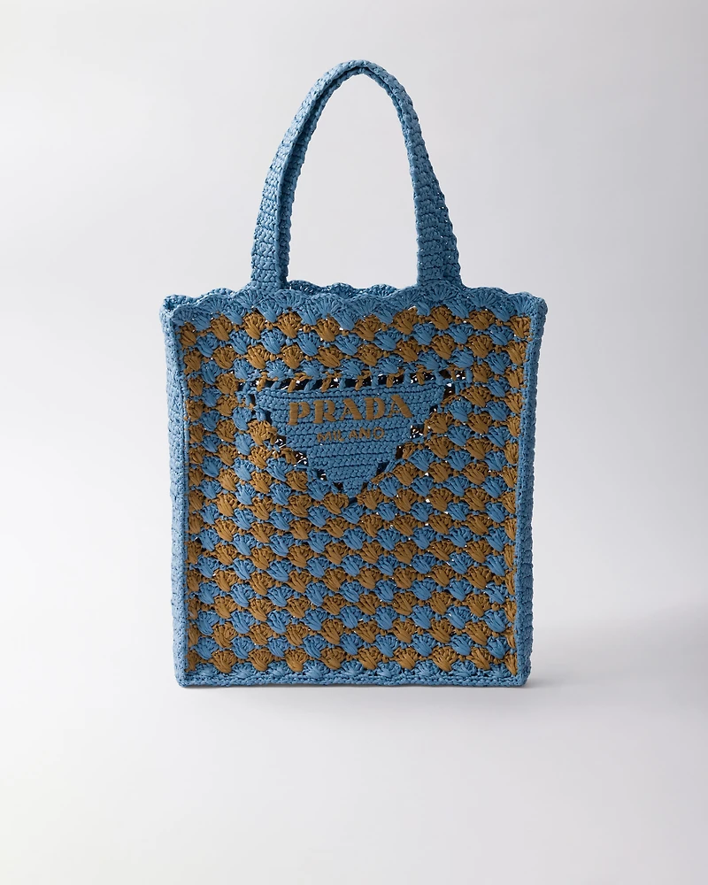 Crochet tote bag