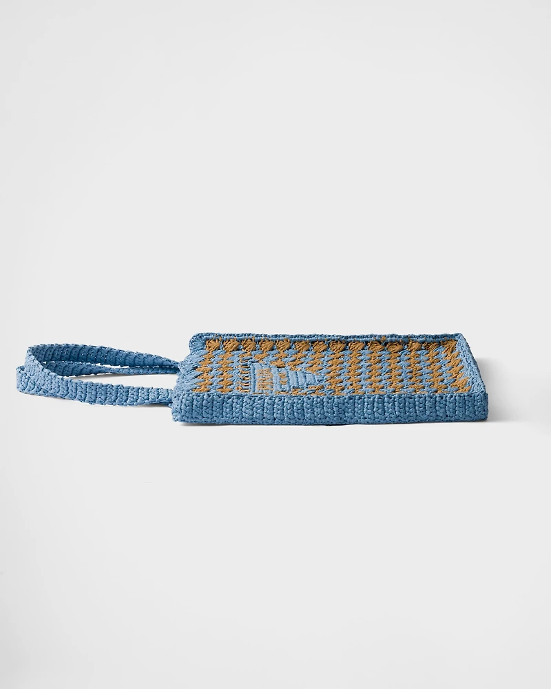 Crochet tote bag
