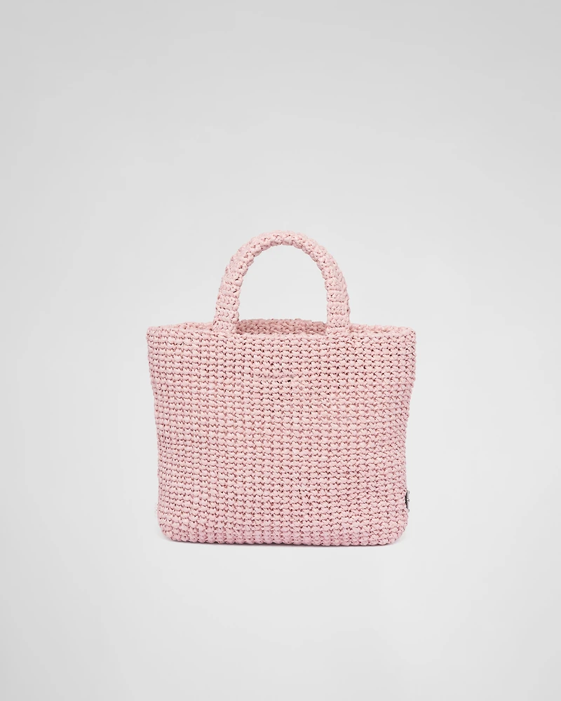 Small crochet tote bag