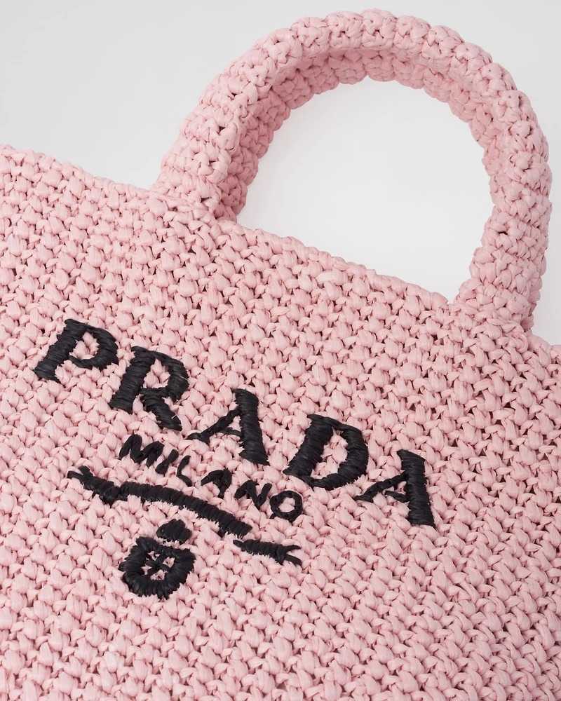 Small crochet tote bag