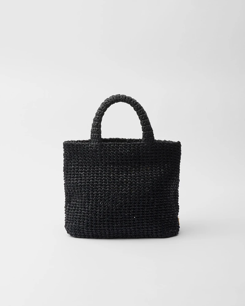 Small crochet tote bag