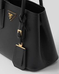 Prada Double small Saffiano leather bag