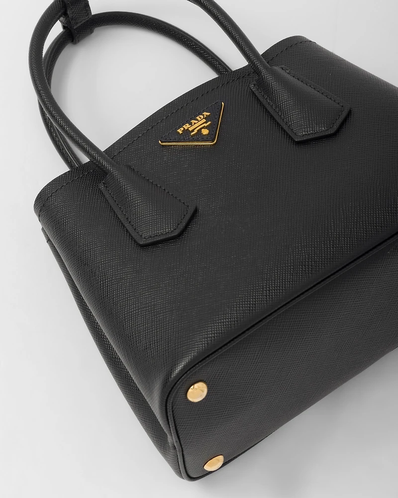 Prada Double small Saffiano leather bag