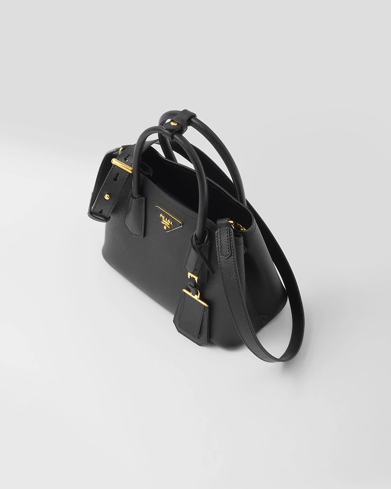 Prada Double small Saffiano leather bag