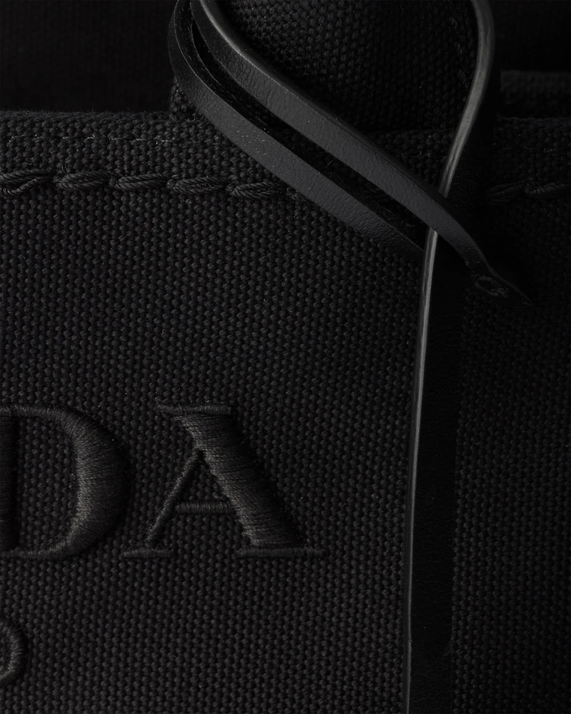 Prada Jardinière small cotton canvas handbag