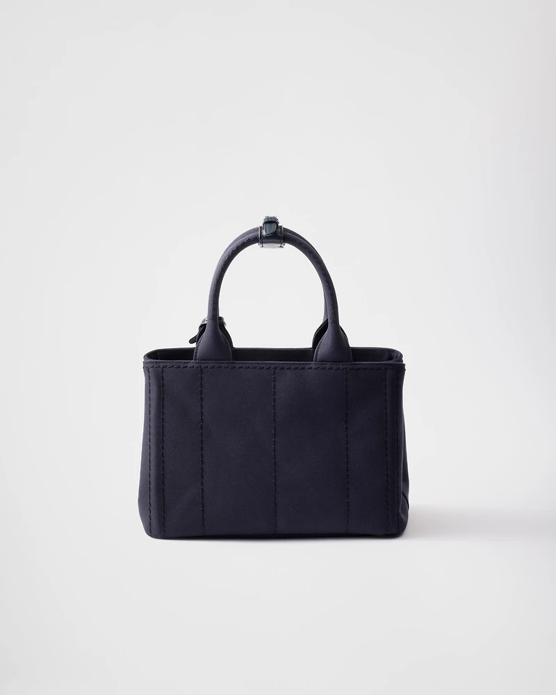 Prada Jardinière small cotton canvas handbag