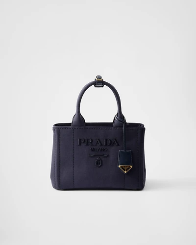 Prada Jardinière small cotton canvas handbag
