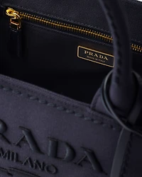 Prada Jardinière small cotton canvas handbag