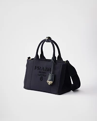 Prada Jardinière small cotton canvas handbag