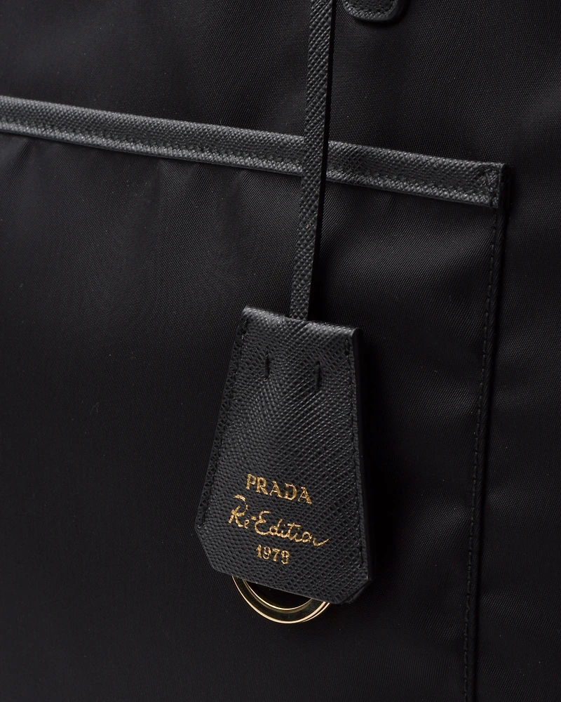 Prada Re-Edition 1978 large Re-Nylon and Saffiano leather tote bag