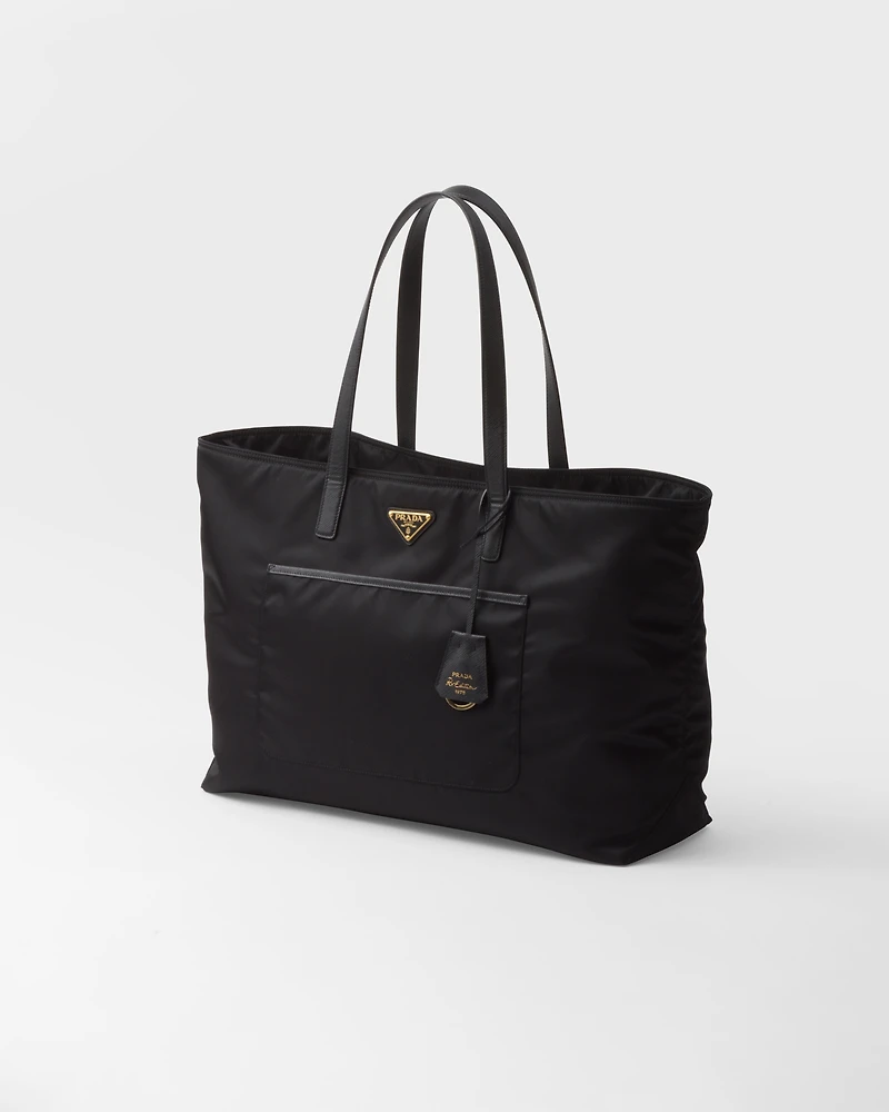 Prada Re-Edition 1978 large Re-Nylon and Saffiano leather tote bag