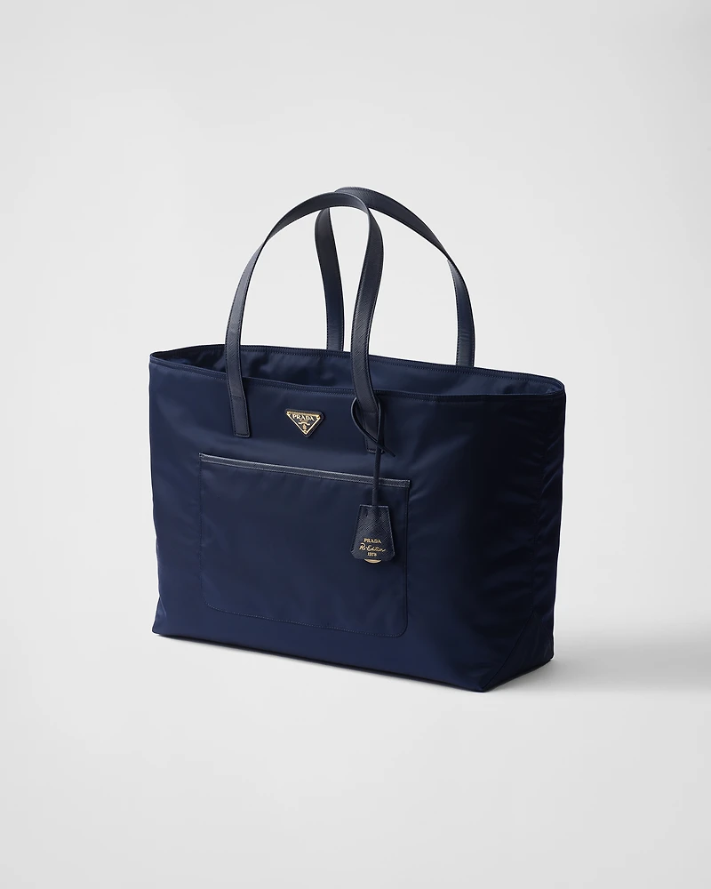 Prada Re-Edition 1978 large Re-Nylon and Saffiano leather tote bag