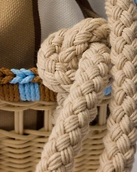 Mini wicker bag