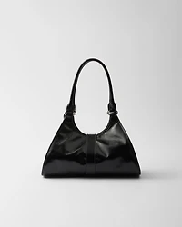 Medium leather tote bag