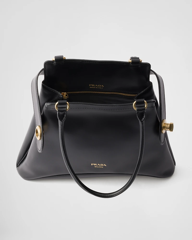 Prada Carey medium leather tote bag