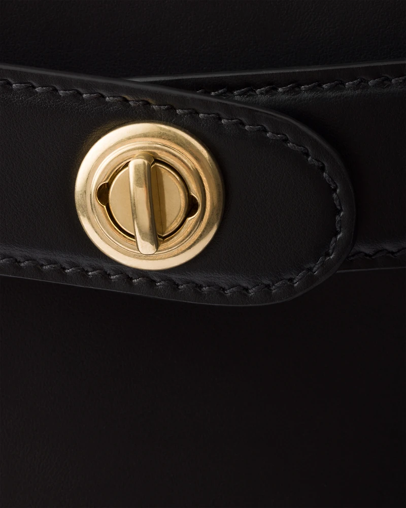 Prada Carey large leather bag